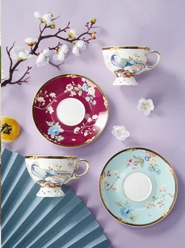 Chinese new fashion style light luxury small exquisite web celebrity coffee cup single latte English afternoon tea
Chinese new fashion style light luxury small exquisite web celebrity coffee cup single latte English afternoon tea