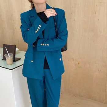 Comelsexy2020 New Fashion Formal Blazer Pants Suit OL Elegant Business Blazers + Straight Pants Suits 2 Piece Set Women Clothing
Comelsexy2020 New Fashion Formal Blazer Pants Suit OL Elegant Business Blazers + Straight Pants Suits 2 Piece Set Women Clothing