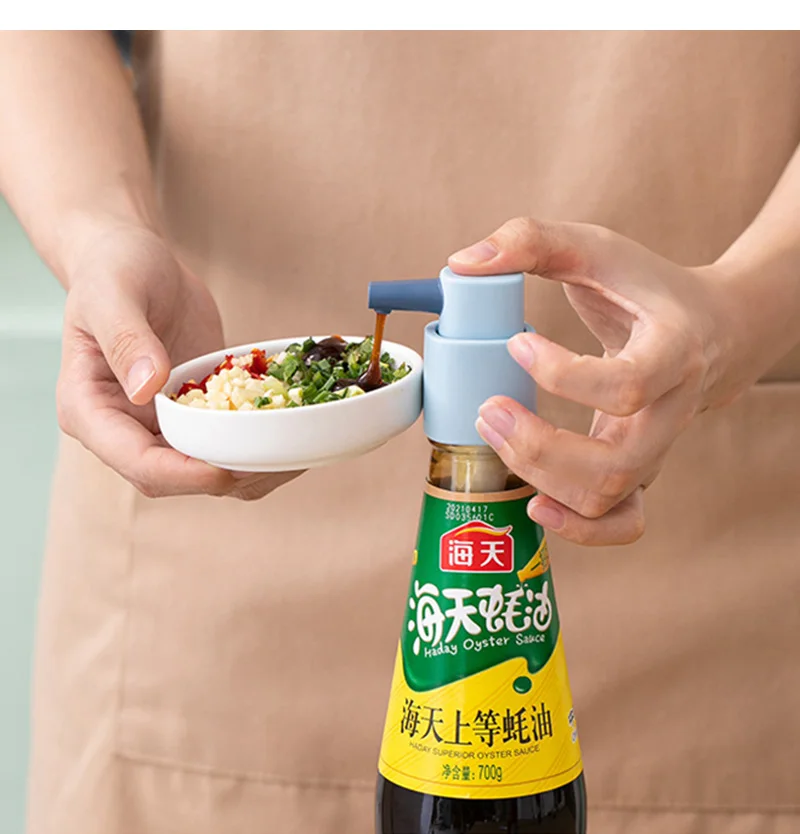 Generic Ketchup Pump Syrup Pump Sauce Nozzle PushType Sauce Pressure Bottle Oyster Vinegar