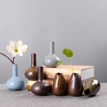 Chinese Retro Vase Creative Home Decoration Dried Flower Flower Insert Ornaments Custom Ceramic Flower
Chinese Retro Vase Creative Home Decoration Dried Flower Flower Insert Ornaments Custom Ceramic Flower