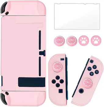 Dockable Switch Protective Case for Nintendo Switch Joy-Con Controller With Glass Screen Protector Anti-Scratch Grip Cover
Dockable Switch Protective Case for Nintendo Switch Joy-Con Controller With Glass Screen Protector Anti-Scratch Grip Cover