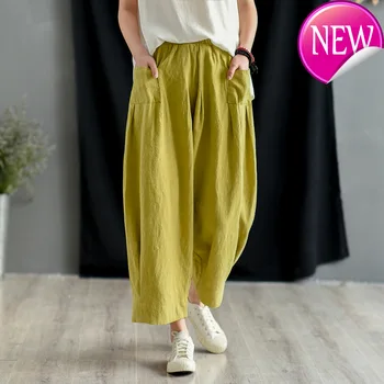 Wide Leg Linen Pants Se Vintage Patchw User 2020 Spring Elastic Waist Lid Se Pants
Wide Leg Linen Pants Se Vintage Patchw User 2020 Spring Elastic Waist Lid Se Pants
