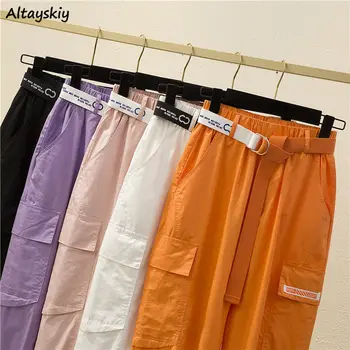 Cargo Pants Women Chic Purple Summer BF Style Big Size 3XL Ladies Workout Trouser Popular All-match 5 Colors Womens Street Pant
Cargo Pants Women Chic Purple Summer BF Style Big Size 3XL Ladies Workout Trouser Popular All-match 5 Colors Womens Street Pant