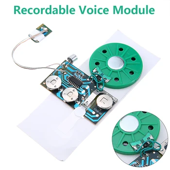 1Piece Recordable Voice Module for DIY Homemade Greeting Cards Gift Boxes Invitations Music Sound Talk Chip Musical Tool
1Piece Recordable Voice Module for DIY Homemade Greeting Cards Gift Boxes Invitations Music Sound Talk Chip Musical Tool