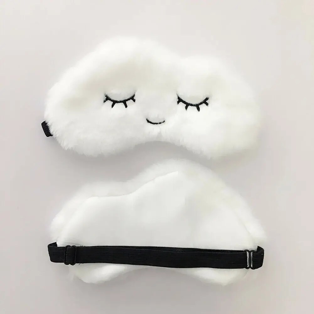 Soft Eye Masks Blindfold Super soft plush Cartoon cloud eye mask cute eyelashes sleep shade Eyepatch Sleeping Aid Eye Patch Gift
Soft Eye Masks Blindfold Super soft plush Cartoon cloud eye mask cute eyelashes sleep shade Eyepatch Sleeping Aid Eye Patch Gift