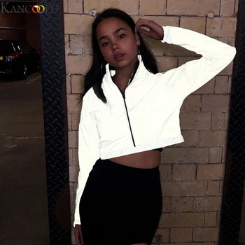 KANCOOLD Women Fluorescent night glow Coat Zipper Long sleeve Outerwear sports trainning Slim Fit High Quality Comfortable Cloth
KANCOOLD Women Fluorescent night glow Coat Zipper Long sleeve Outerwear sports trainning Slim Fit High Quality Comfortable Cloth