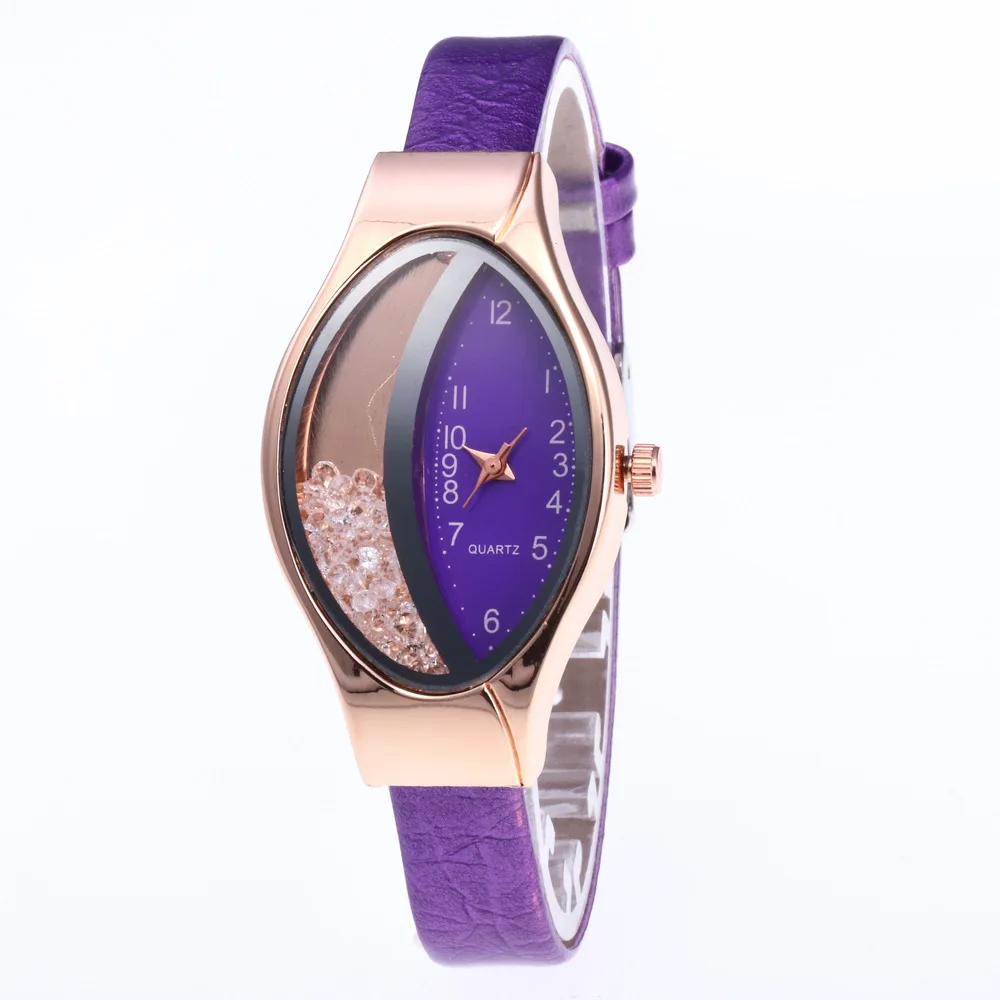 Black Glass Rose Gold Shell Semi-Drilling Semi-Dial Twelve with Numbers Women's Belt Watch
Black Glass Rose Gold Shell Semi-Drilling Semi-Dial Twelve with Numbers Women's Belt Watch