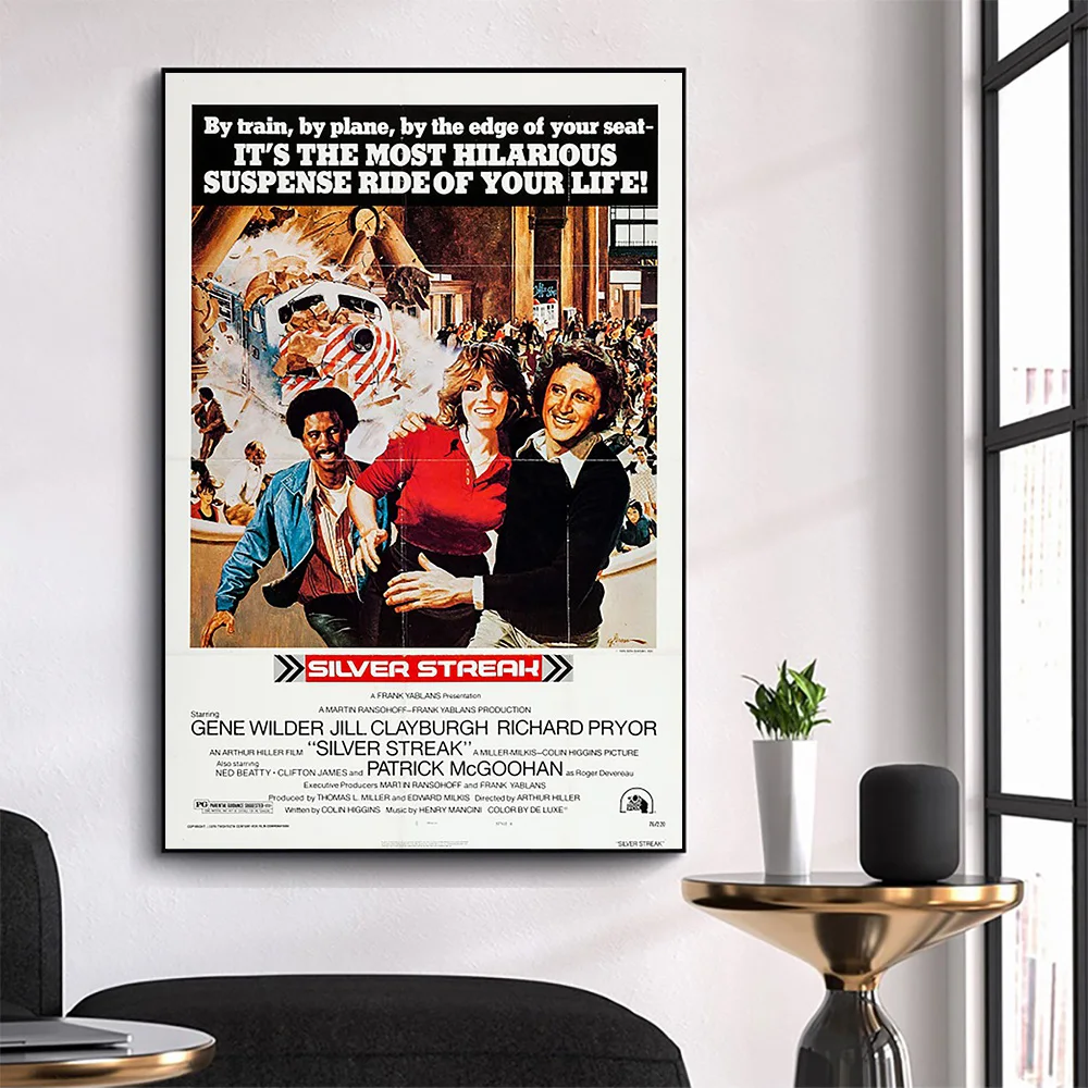 WM3341 Silver Streak Classic Movie HD Silk Fabric Poster Art Decor Indoor Painting Gift
WM3341 Silver Streak Classic Movie HD Silk Fabric Poster Art Decor Indoor Painting Gift