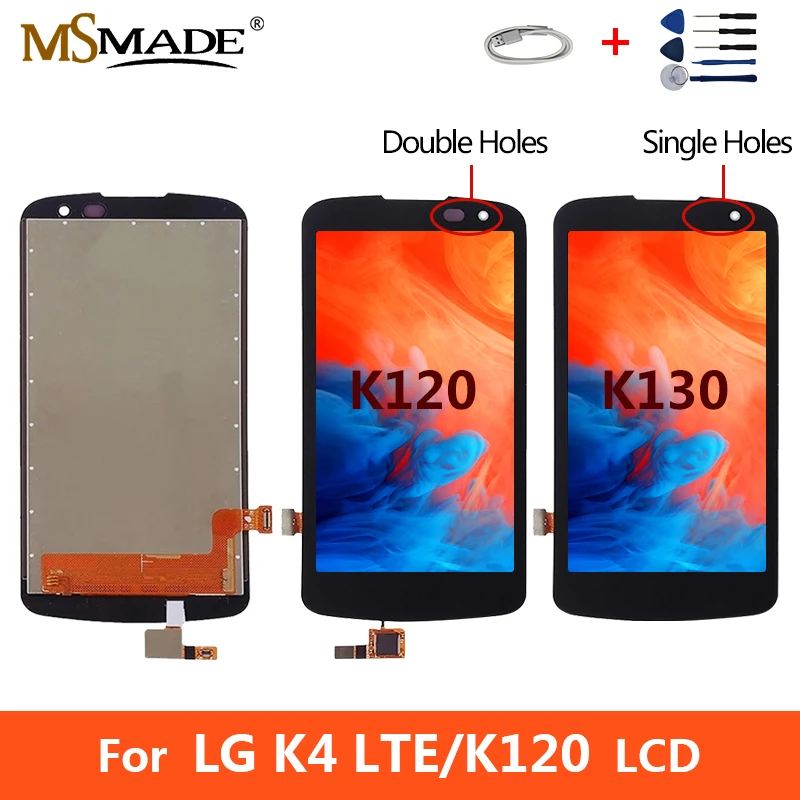 AAA Quality For LG K4 LTE K4 4G K120 K120E LCD Touch Screen Digitizer Display Assembly Parts For K130E K130 LCD With Frame
AAA Quality For LG K4 LTE K4 4G K120 K120E LCD Touch Screen Digitizer Display Assembly Parts For K130E K130 LCD With Frame