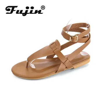Fujin Women Sandals 2020 Summer Fashion Lace Up Low Heels Breathable Flat Bottom Ankle Strap Buckle Strap Cuasal Women Sandals 
Fujin Women Sandals 2020 Summer Fashion Lace Up Low Heels Breathable Flat Bottom Ankle Strap Buckle Strap Cuasal Women Sandals
