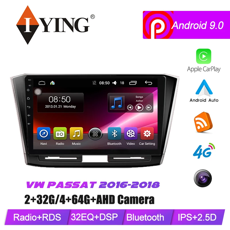 IYING Car Multimedia Video Player For Volkswagen Passat 2016~2018 Android 9.0 Octa Core 10.1 Car Radio GPS Navigation Audio
IYING Car Multimedia Video Player For Volkswagen Passat 2016~2018 Android 9.0 Octa Core 10.1 Car Radio GPS Navigation Audio