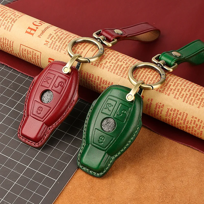 Car Key Cover for Benz E200l A300l Glc260 Gla200 C180l Key Case Leather Keychain Shell Decoration Accessories
Car Key Cover for Benz E200l A300l Glc260 Gla200 C180l Key Case Leather Keychain Shell Decoration Accessories