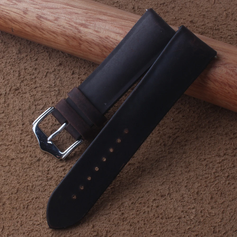 New design High-end Classic Handmade Matte Leather +Rubber Watch Band Men 22mm matte buckle Strap for brand watches Watchbands
New design High-end Classic Handmade Matte Leather +Rubber Watch Band Men 22mm matte buckle Strap for brand watches Watchbands