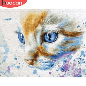 HUACAN Painting By Numbers Cat Animals HandPainted Kits Drawing Canvas DIY Oil Pictures By Numbers Home Decoration Gift
HUACAN Painting By Numbers Cat Animals HandPainted Kits Drawing Canvas DIY Oil Pictures By Numbers Home Decoration Gift