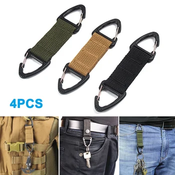 4pcs Heavy Duty Nylon Strategical Webbing Belt Key Chain Backpack Clip Buckle for Mountaineering FK88
4pcs Heavy Duty Nylon Strategical Webbing Belt Key Chain Backpack Clip Buckle for Mountaineering FK88