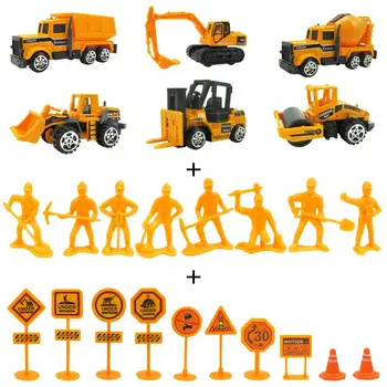 24PCS/Set Children Toys Engineering Vehicle Mini Engineering Car Tractor Toy Dump Truck Model Classic Toy Alloy Car
24PCS/Set Children Toys Engineering Vehicle Mini Engineering Car Tractor Toy Dump Truck Model Classic Toy Alloy Car