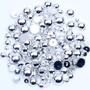 AB Colors 8mm 2000pcs Imitation Half Round Pearls On Nails Flatback Glue On Resin Beads DIY Jewelry Making Decorations
AB Colors 8mm 2000pcs Imitation Half Round Pearls On Nails Flatback Glue On Resin Beads DIY Jewelry Making Decorations