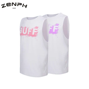 Zenph Women Sport Gym Vest Sunscreen Breathable Quick-drying Soft Vest Sleeveless O-neck White Running Vest
Zenph Women Sport Gym Vest Sunscreen Breathable Quick-drying Soft Vest Sleeveless O-neck White Running Vest