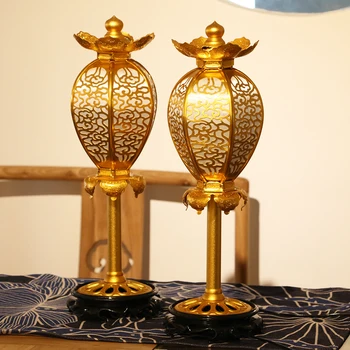 Tang Mi Buddhist temple with Japanese-style lotus palace lantern lantern lotus lamp gold for Buddha vertical lantern
Tang Mi Buddhist temple with Japanese-style lotus palace lantern lantern lotus lamp gold for Buddha vertical lantern