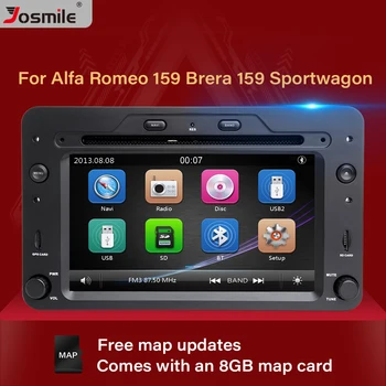 2 din Car DVD Player For Alfa Romeo 159 Brera Spider Sportwagon Navigation Multimedia Stereo GPS Auto Radio Free 8 GB map card
2 din Car DVD Player For Alfa Romeo 159 Brera Spider Sportwagon Navigation Multimedia Stereo GPS Auto Radio Free 8 GB map card
