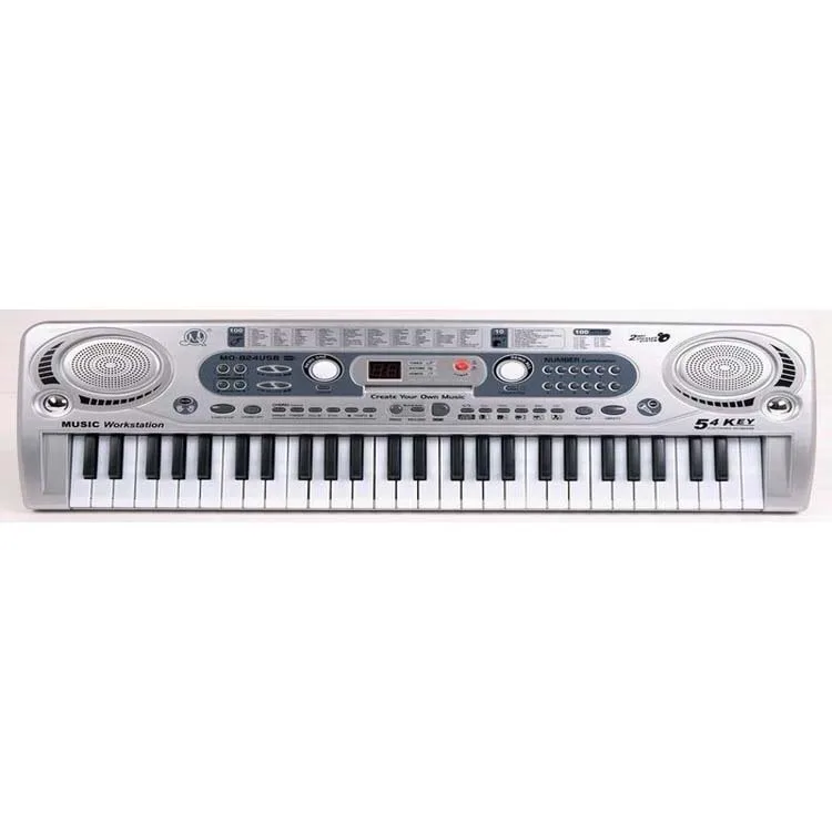 Children Multi-functional Electronic Keyboard Educational Electronic Keyboard with Microphone 54 Key 70 Cm
Children Multi-functional Electronic Keyboard Educational Electronic Keyboard with Microphone 54 Key 70 Cm