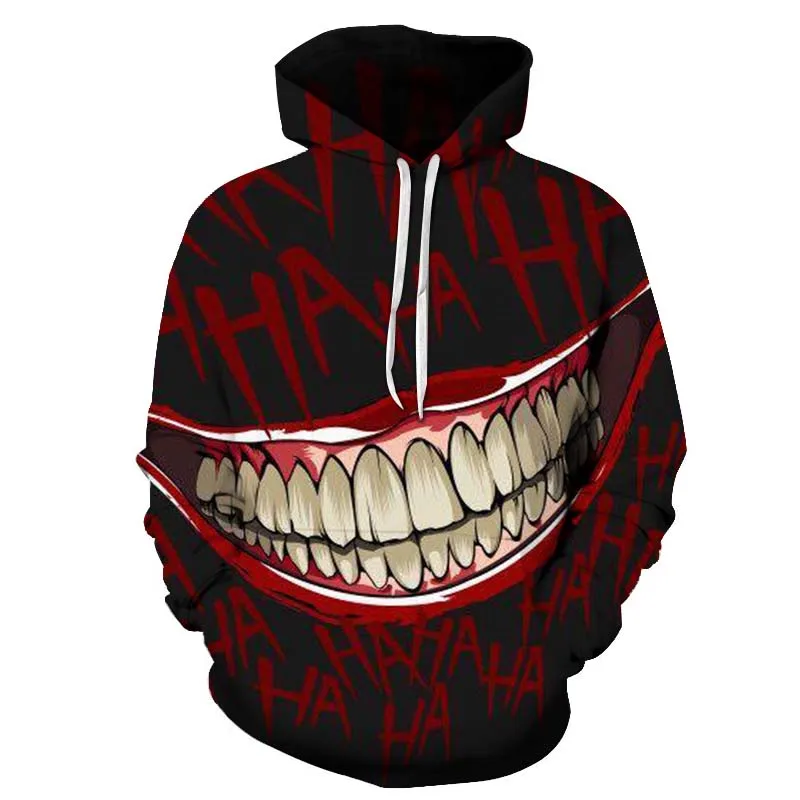Creative Funny Crooked Mouth Big Teeth 3D Print Men Hoodie Fall Winter Loose Sweatshirt Harajuku Hoody Pullover Sport Outwear
Creative Funny Crooked Mouth Big Teeth 3D Print Men Hoodie Fall Winter Loose Sweatshirt Harajuku Hoody Pullover Sport Outwear
