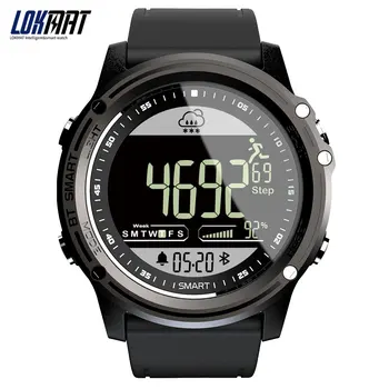 LOKMAT MK06 Life Waterproof Unisex Smart Band BT 4.0 Fitness Bracelet Pedometer Remote Camera Smart Watch Men for Android iOS
LOKMAT MK06 Life Waterproof Unisex Smart Band BT 4.0 Fitness Bracelet Pedometer Remote Camera Smart Watch Men for Android iOS