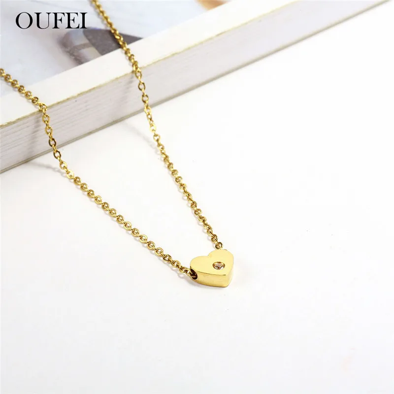 OUFEI Heart Pendant Choker Necklace Women Fashion Necklaces 2019 Stainless Steel Jewelry Accessories Free Shipping Bohemian
OUFEI Heart Pendant Choker Necklace Women Fashion Necklaces 2019 Stainless Steel Jewelry Accessories Free Shipping Bohemian