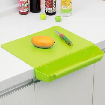 2-in-1 Kitchen Antibacterial Chopping Board Non-slip Folding Cutting Board with Slot Green
2-in-1 Kitchen Antibacterial Chopping Board Non-slip Folding Cutting Board with Slot Green