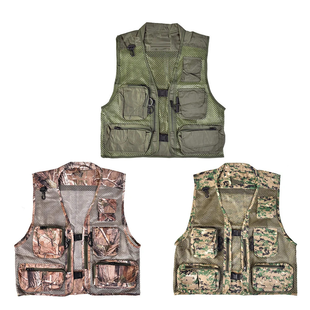 Mens Outdoor Casual Hollow Out Thin Multi-pockets Stand Collor Hooded Outerwear Camping Hunting Fishing Photography Vests Gilet
Mens Outdoor Casual Hollow Out Thin Multi-pockets Stand Collor Hooded Outerwear Camping Hunting Fishing Photography Vests Gilet