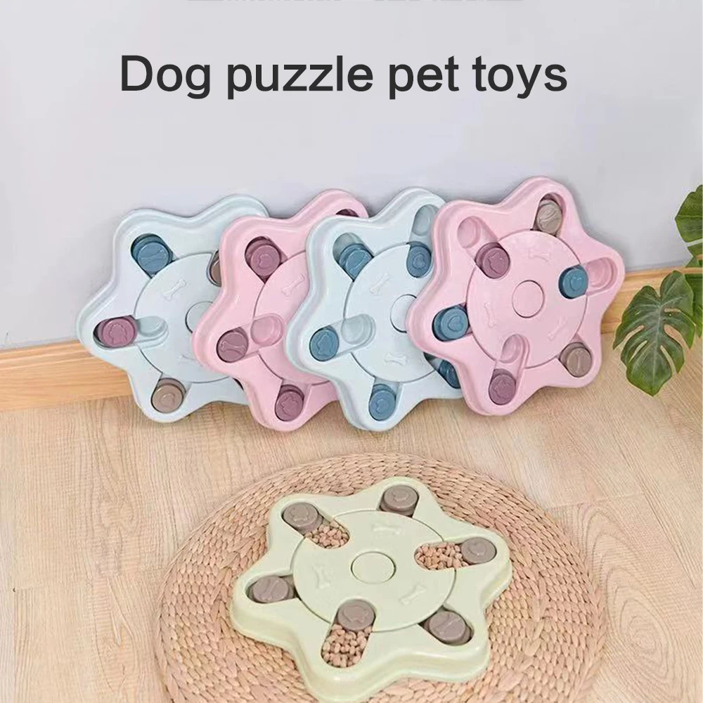 Dog Puzzle Toys Increase IQ Interactive Slow Dispensing Feeding Pet Dog Training Feeder For Small Medium Dog Puppy Pet Supplies
Dog Puzzle Toys Increase IQ Interactive Slow Dispensing Feeding Pet Dog Training Feeder For Small Medium Dog Puppy Pet Supplies