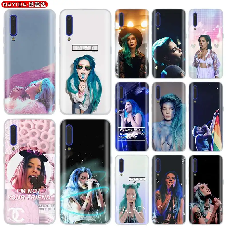 Мягкий силиконовый чехол для Xiaomi 11 Ultra 10 9 8 a2 a3 Lite Mi 9se 6x 5x Cc9 11Pro best singer halsey |