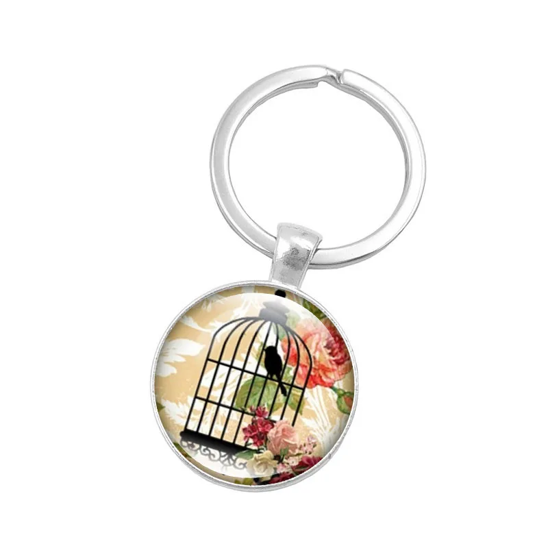 Retro Birdcage Time Stone Keychain Europe And America Hot Sales Glass Pendant Alloy Key Chain
Retro Birdcage Time Stone Keychain Europe And America Hot Sales Glass Pendant Alloy Key Chain