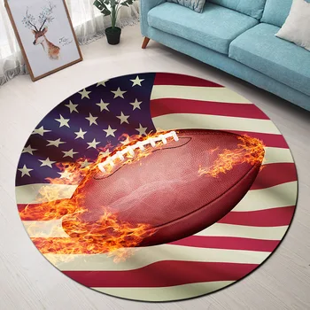 American Flag Combustion Football Sports Round Soft Carpet Floor Rug Mat Living Room Bedroom Rugs Cushion Mat Non-slip Carpet
American Flag Combustion Football Sports Round Soft Carpet Floor Rug Mat Living Room Bedroom Rugs Cushion Mat Non-slip Carpet
