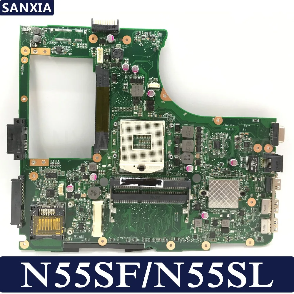 KEFU N55SF Laptop motherboard For ASUS N55SL N55S original mainboard HM65 DDR3 | Компьютеры и офис