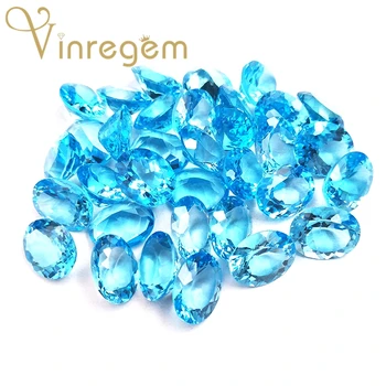 Vinregem AAAAA Top Quality Natural Stone Oval Cut Aquamarine Blue Topaz Loose Gemstones DIY Jewelry Making Wholesale GDTC
Vinregem AAAAA Top Quality Natural Stone Oval Cut Aquamarine Blue Topaz Loose Gemstones DIY Jewelry Making Wholesale GDTC