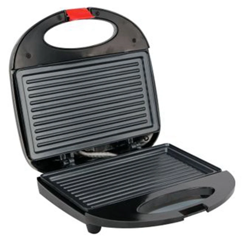 Multi-Function Electric Mini Curved Stripe Waffle Sandwich Machine(Eu Plug)