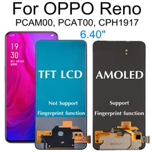 Bloc écran tactile LCD, 6.4 pouces, pour OPPO Reno PCAM00 PCAT00 cph197=