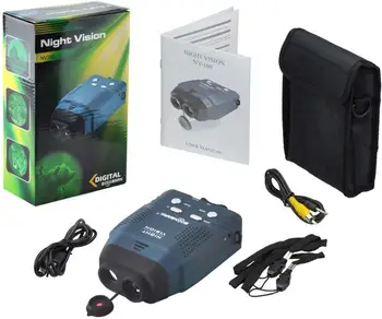 Solomark Night Vision Monocular, Blue-Infrared Illuminator Allows Viewing in The Dark - Records Images and Video
Solomark Night Vision Monocular, Blue-Infrared Illuminator Allows Viewing in The Dark - Records Images and Video