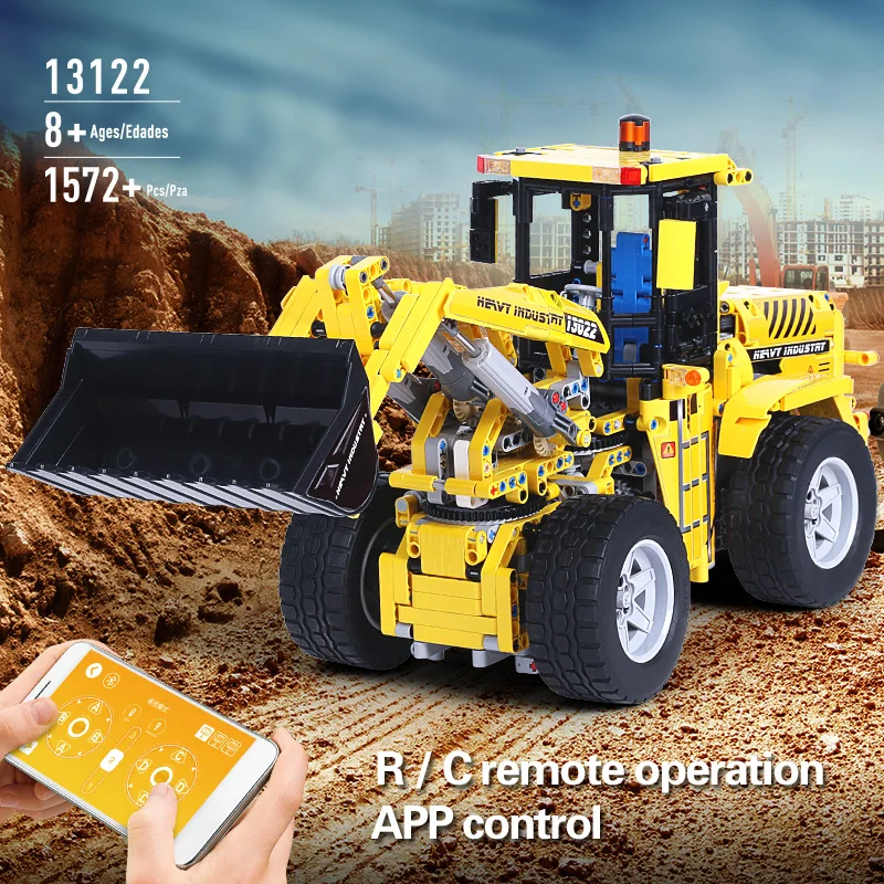 1572Pcs Remote Control DIY Assembly Bulldozer Building Blocks Construction Model Toy Technic/Electronic Blocks
1572Pcs Remote Control DIY Assembly Bulldozer Building Blocks Construction Model Toy Technic/Electronic Blocks