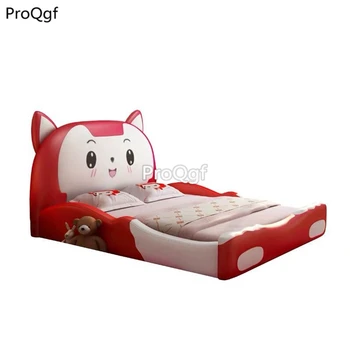 Ngryise 1 Set children fox animal shape bed no mattress