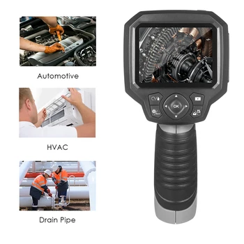 LCD Industrial Endoscope Borescope MX350 Videoscope with 3.5-inch Screen 4 LED Lights Inspection Camera Handheld Display Unit
LCD Industrial Endoscope Borescope MX350 Videoscope with 3.5-inch Screen 4 LED Lights Inspection Camera Handheld Display Unit