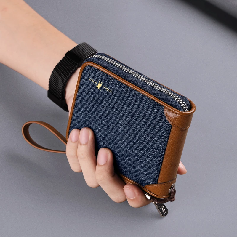 Wallet Men's Short Canvas Trend Korean Personality Youth Creative Card Case Wallet Thin WILLIAMPOLO
Wallet Men's Short Canvas Trend Korean Personality Youth Creative Card Case Wallet Thin WILLIAMPOLO