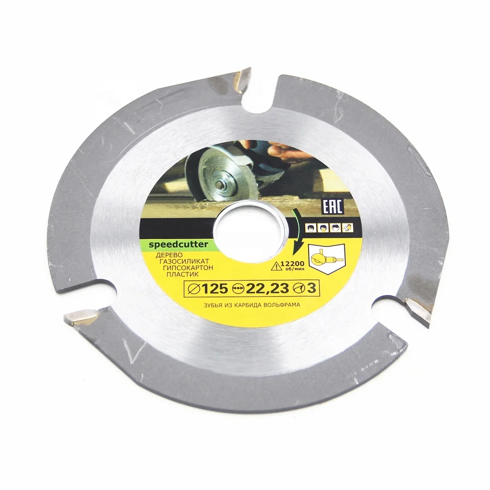 Universal 125mm 3 Tooth Circular Carbide Saw Blades for Angle Grinder Saw Disc Cutter Cutting Wood Multitool Angle Cutting Slice
Universal 125mm 3 Tooth Circular Carbide Saw Blades for Angle Grinder Saw Disc Cutter Cutting Wood Multitool Angle Cutting Slice