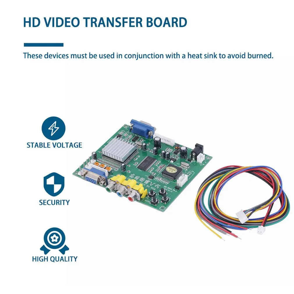 Arcade Game RGB/CGA/EGA/YUV To Dual VGA HD Video Converter Adapter Board GBS-8220 Drop Shipping
Arcade Game RGB/CGA/EGA/YUV To Dual VGA HD Video Converter Adapter Board GBS-8220 Drop Shipping