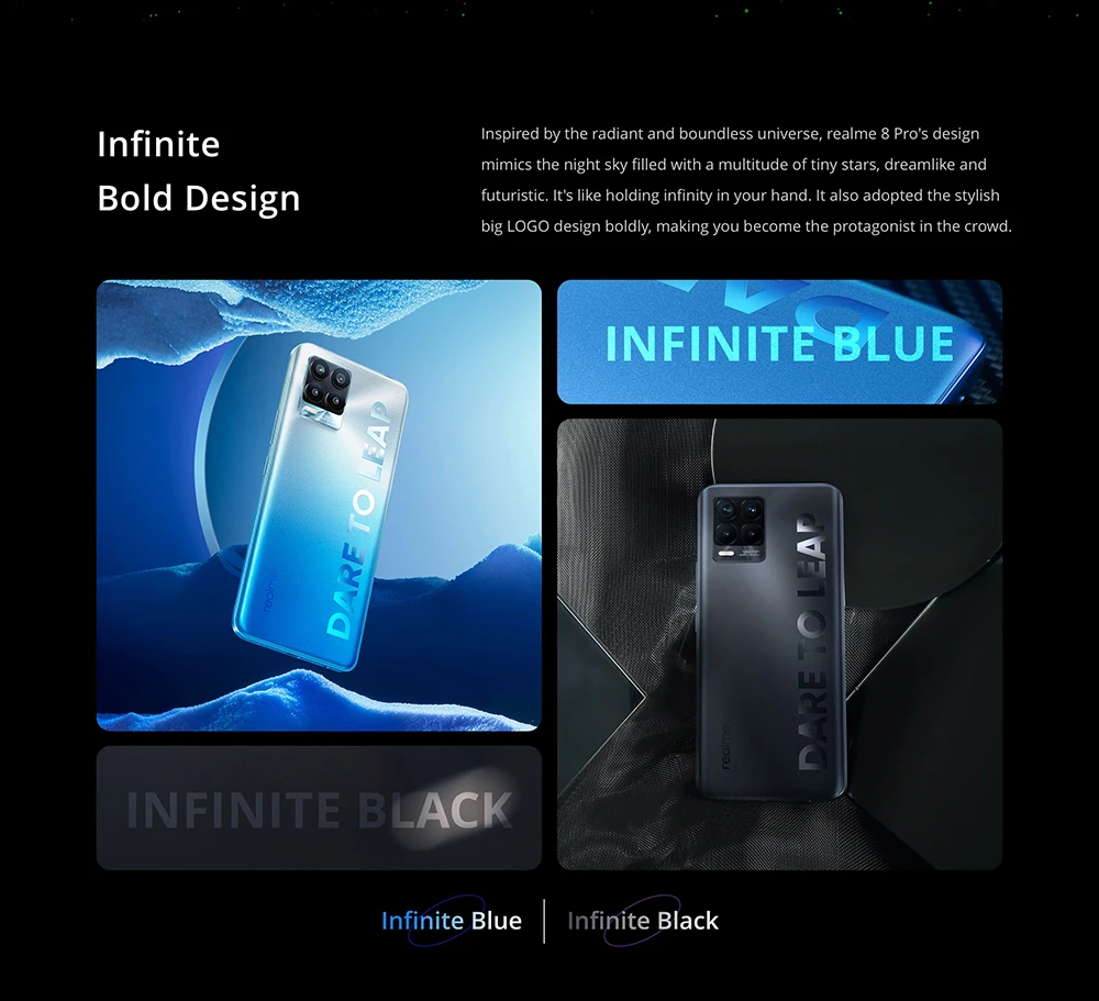 Realme 8 Pro Global Version 108MP Camera Snapdragon 720G 6.4'' Display AMOLED 50W Super Dart Charge Realme 8 Pro Global Version 108MP Camera Snapdragon 720G 6.4'' Display AMOLED 50W Super Dart Charge