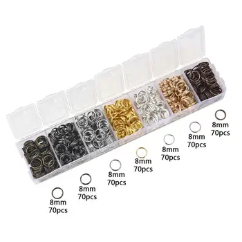 Jewelry Connectors Silver Color Open Double Loops Jump Rings Split Ring for DIY Jewelry Making Findings
Jewelry Connectors Silver Color Open Double Loops Jump Rings Split Ring for DIY Jewelry Making Findings