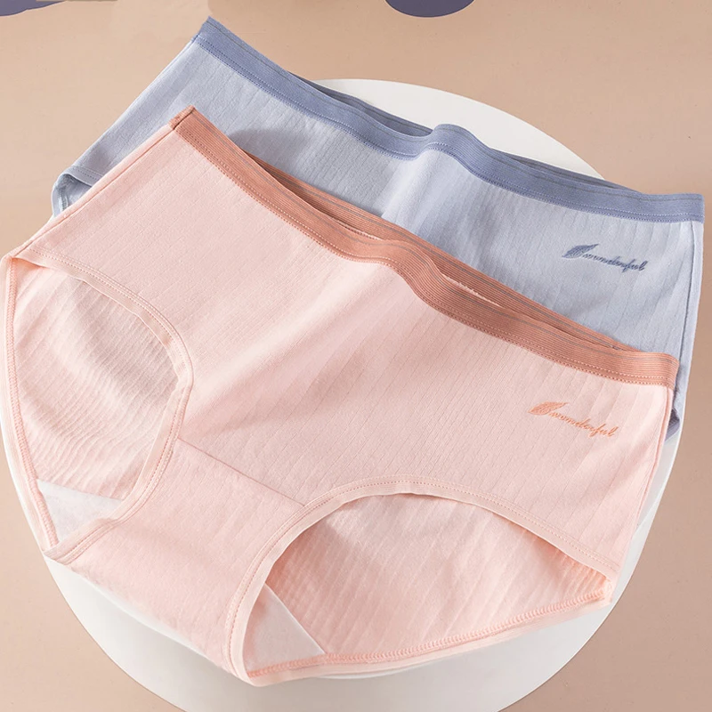 Roseheart Women Fashion Pink Blue Cotton Mid Waist Panties One-Piece Seamless Underwear Lingerie Briefs Underpants M L XL
Roseheart Women Fashion Pink Blue Cotton Mid Waist Panties One-Piece Seamless Underwear Lingerie Briefs Underpants M L XL
