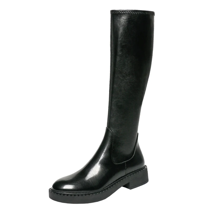Knee High Boots for Women's Booties with Platform Shoes Woman Booties Chunky Boots Women Heel Black Woman Shoes Boot Female New
Knee High Boots for Women's Booties with Platform Shoes Woman Booties Chunky Boots Women Heel Black Woman Shoes Boot Female New