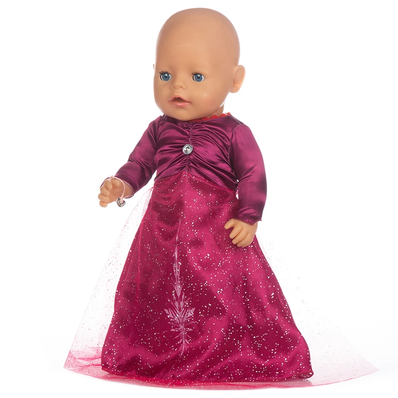 2020 New Formal Dress Doll Clothes Fit For 43cm baby Doll clothes reborn Doll Accessories
2020 New Formal Dress Doll Clothes Fit For 43cm baby Doll clothes reborn Doll Accessories